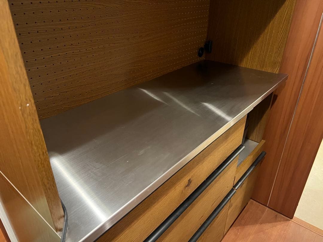【配送料込】クラッシュゲート 関家具　食器棚　キッチンボード カップボード