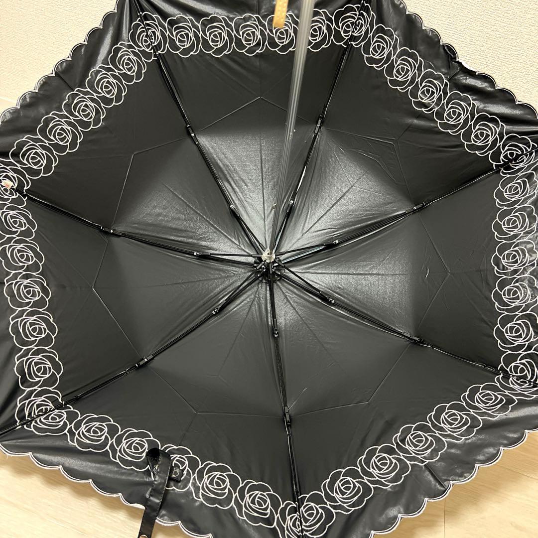 新品ランバン １級遮光傘 晴雨兼用傘 こかげMAX 折りたたみ傘 バイカラー B