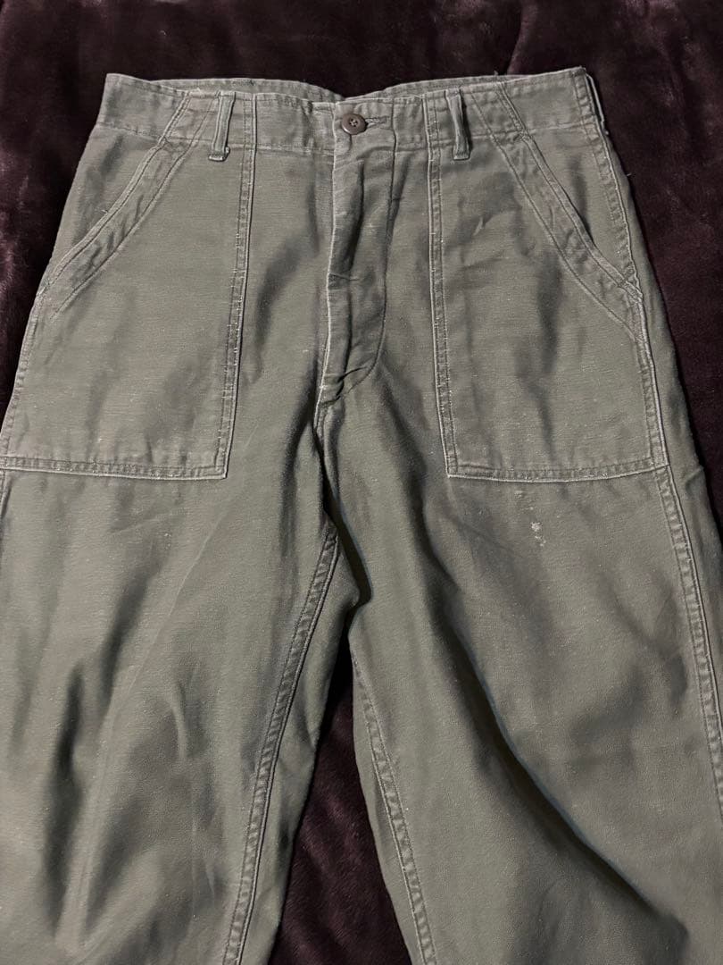 ゆ*様 実物 60s US ARMY 米軍 アメリカ軍 ベイカーパンツ OG1