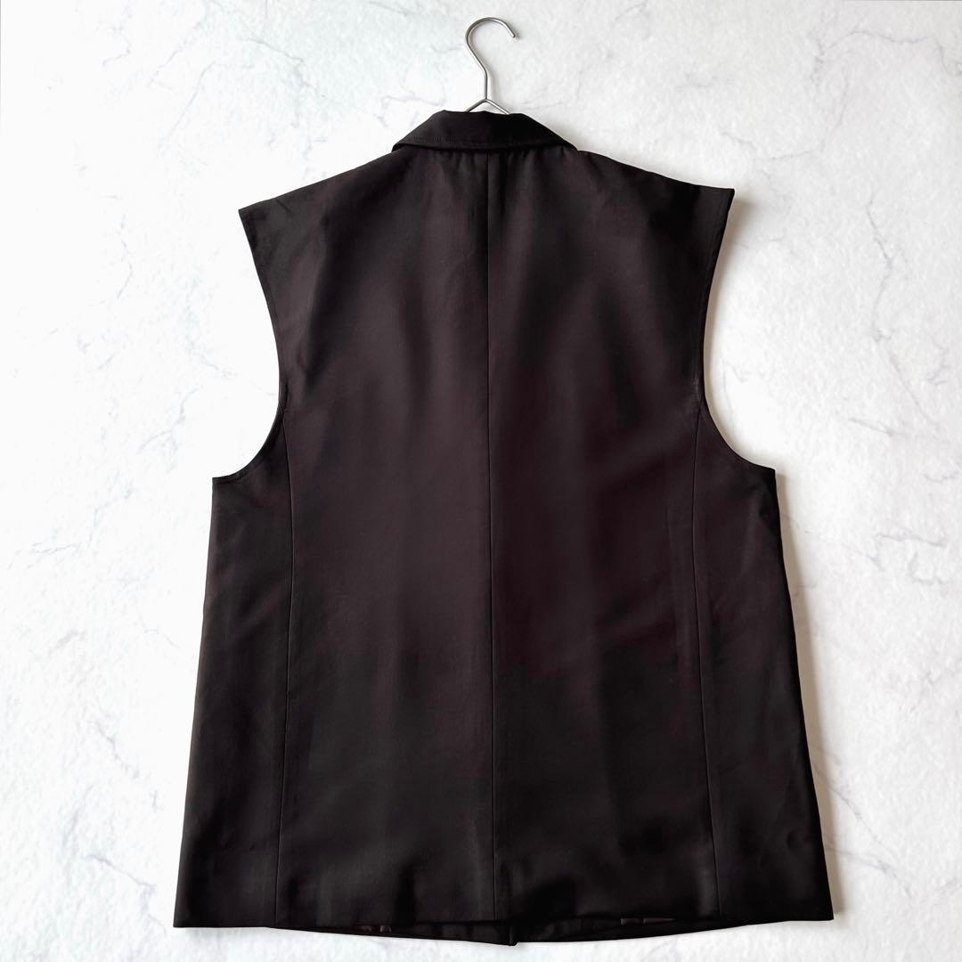 美品 the frankie shop ザフランキーショップ ベスト ブラウン