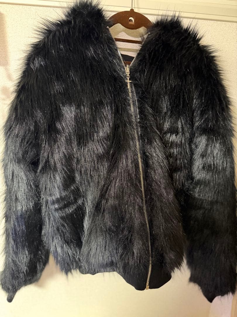 LAST NEST ラストネスト　Reversible Fur Hoodie