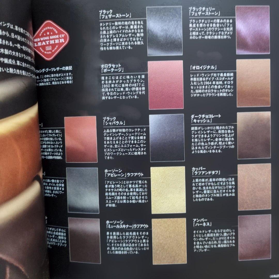 レッドウィング　 2009年〜2017年カタログ 非売品