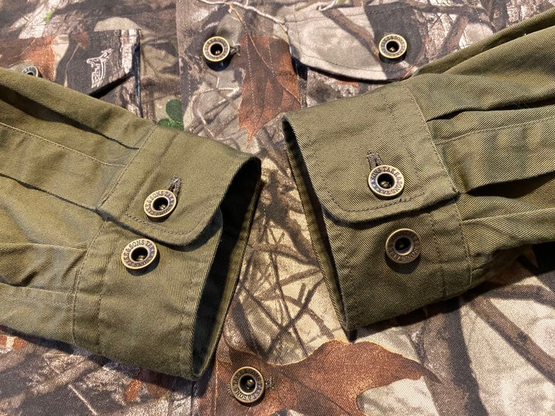 TAKE&SONS テイクアンドサンズ カモ柄　シャツジャケット
