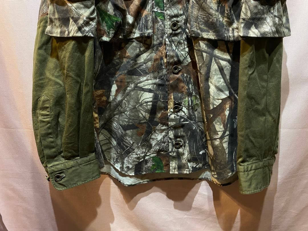 TAKE&SONS テイクアンドサンズ カモ柄　シャツジャケット
