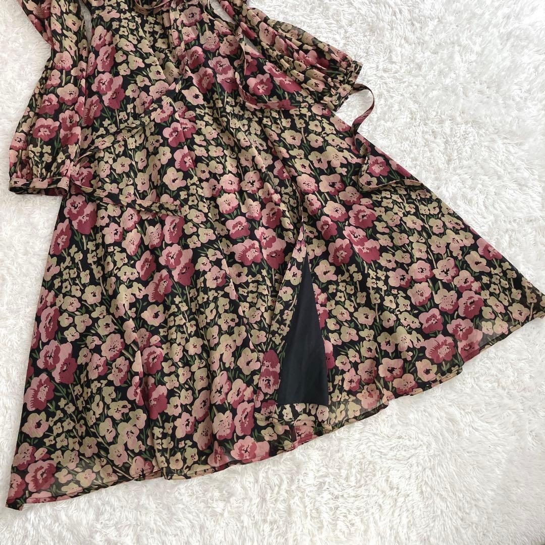 未使用級✨XL✨ポロラルフローレン カシュクール ワンピース マキシ 中村アン