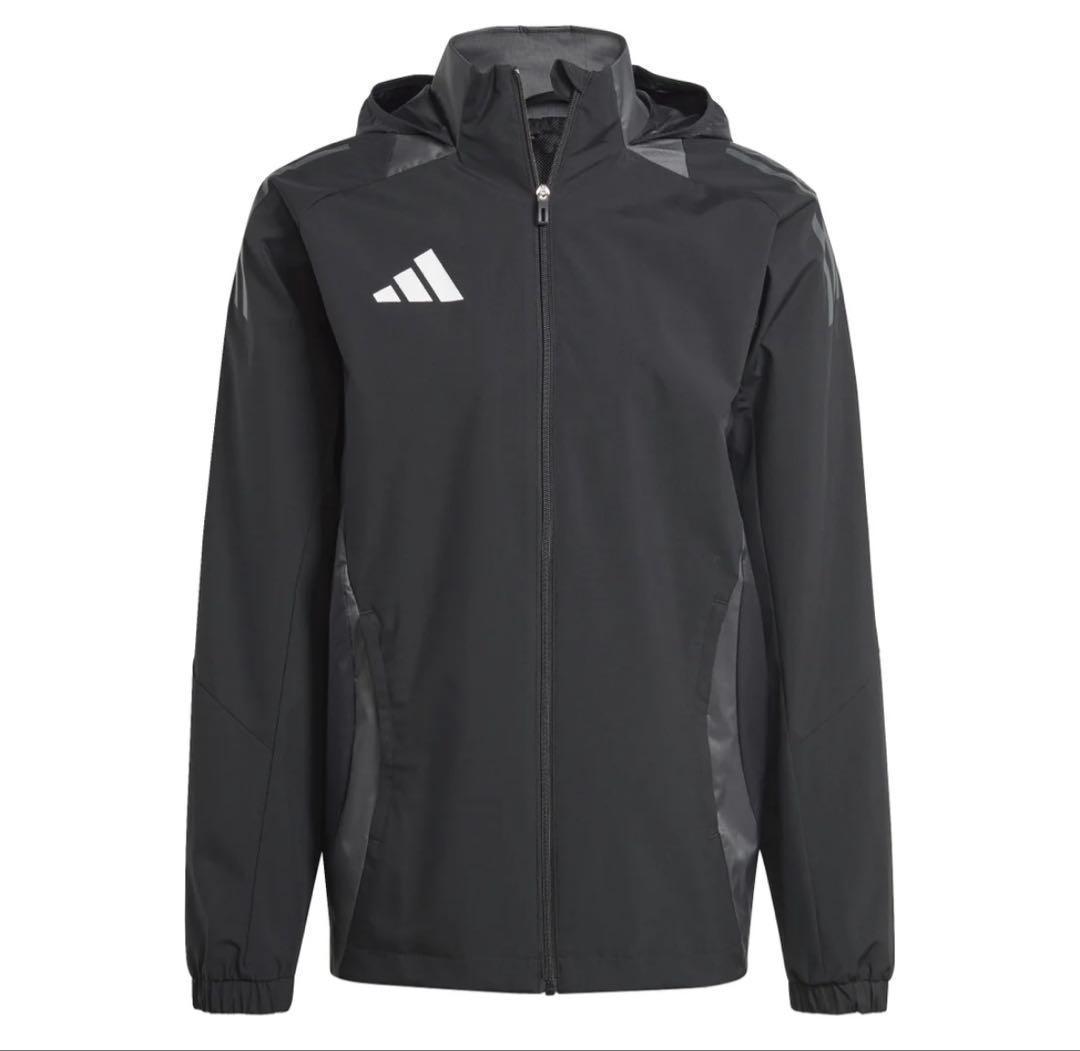 adidas ティロ24 ウェザージャケット　ウィンドブレーカー　黒　L 新品