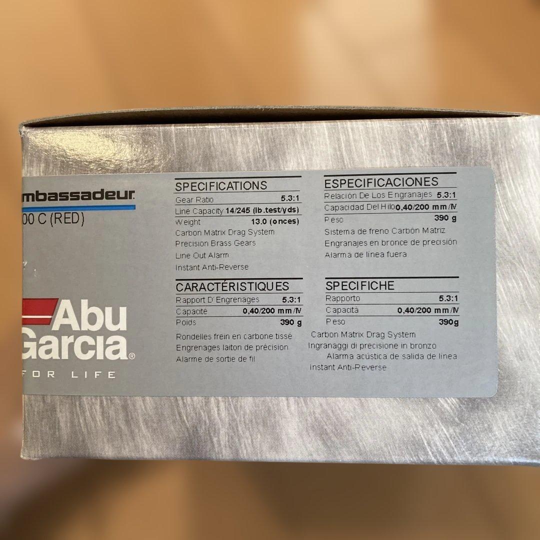 【未使用】Abu Garcia Ambassadeur 両軸リール 6500C