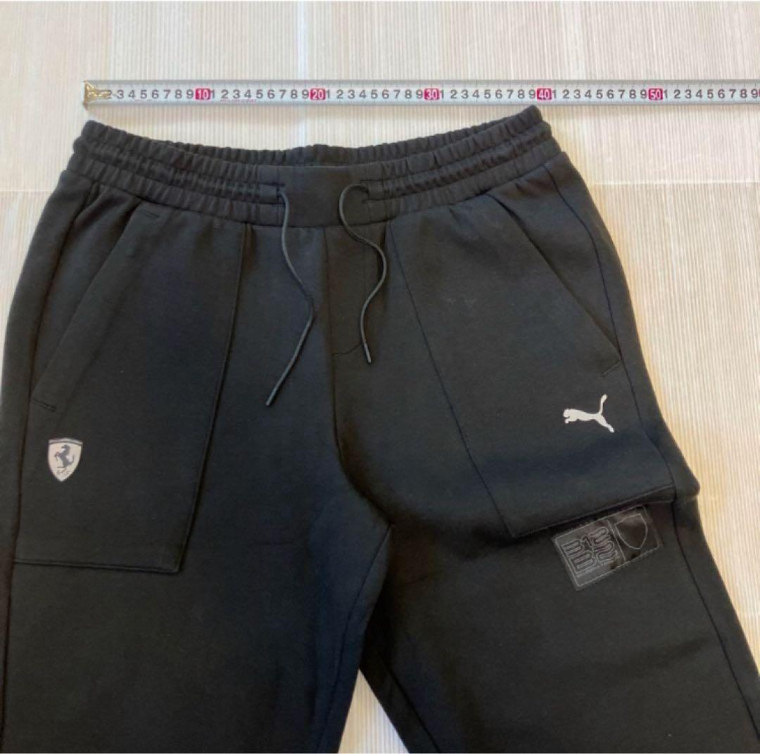 送料無料 新品 PUMA×FERRARI セットアップXL(USサイズL) 黒