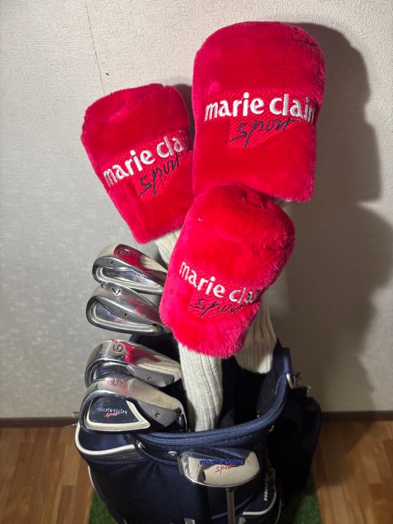 marie claire マリクレール ゴルフセット 8本 キャディバッグ付