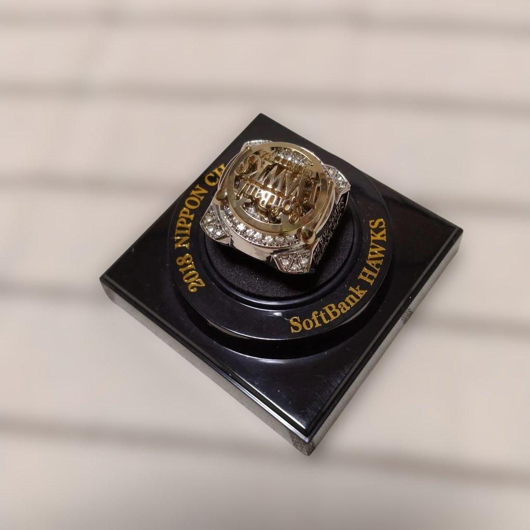 ボブルヘッドコレクションソフトバンクホ-クス4体セット2018チャンピオンリング