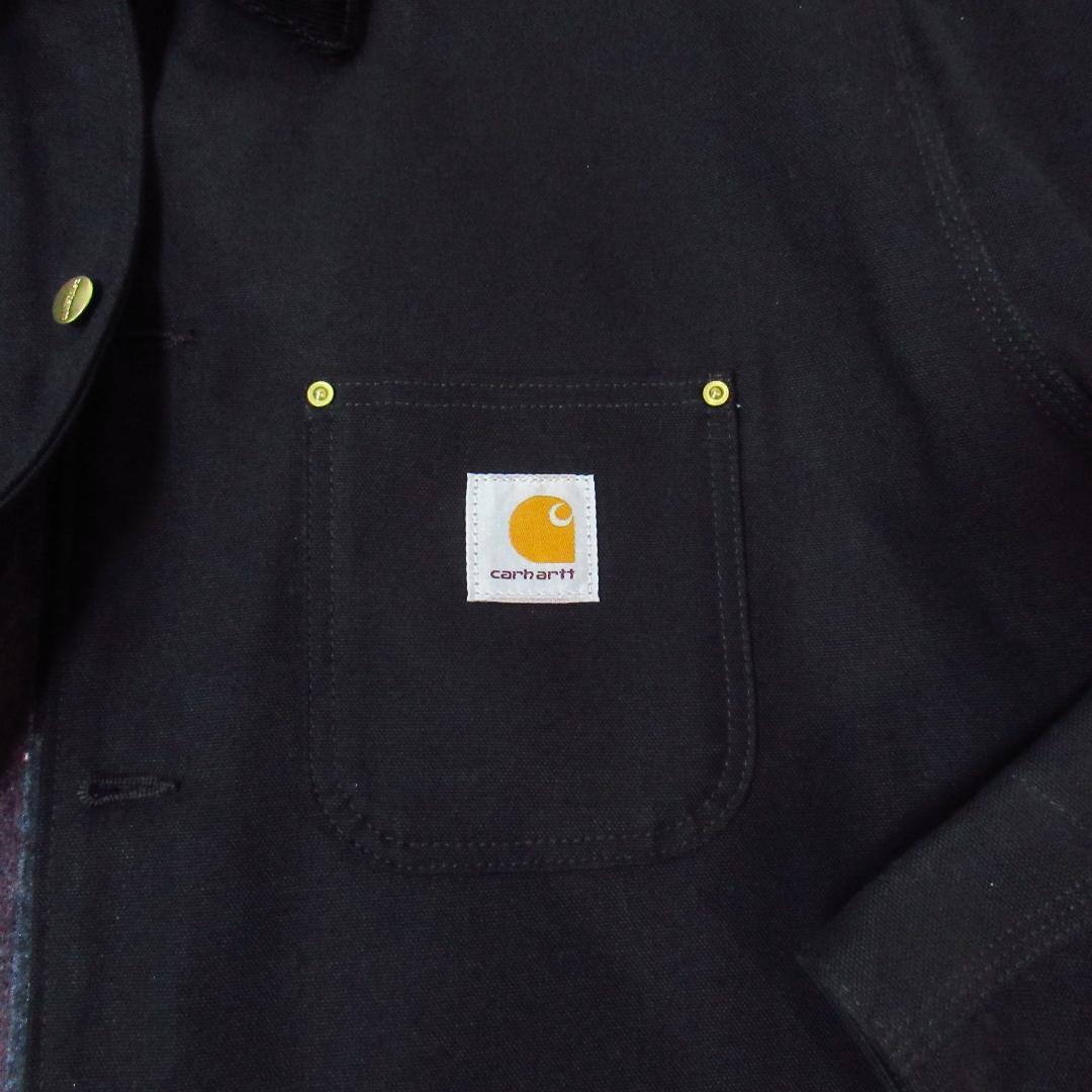 【美品 2XL】Carhartt カーハート C001 BLK チョアコート