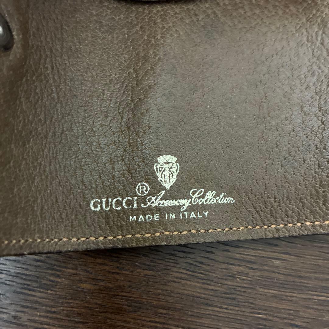 GUCCI グッチ　オールドグッチ　ヴィンテージグッチ　キーケース　未使用保管品