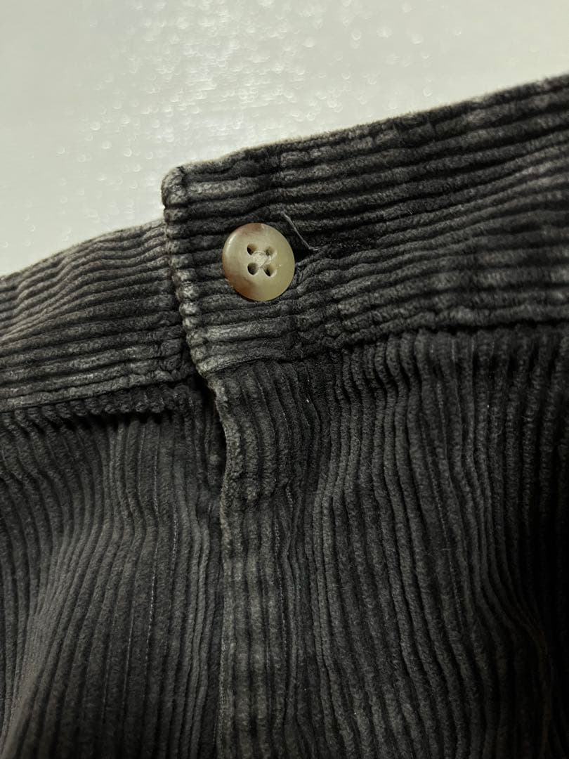 【美品】CHANGES チェンジーズ コーデュロイパンツ タック入りワイドパンツ
