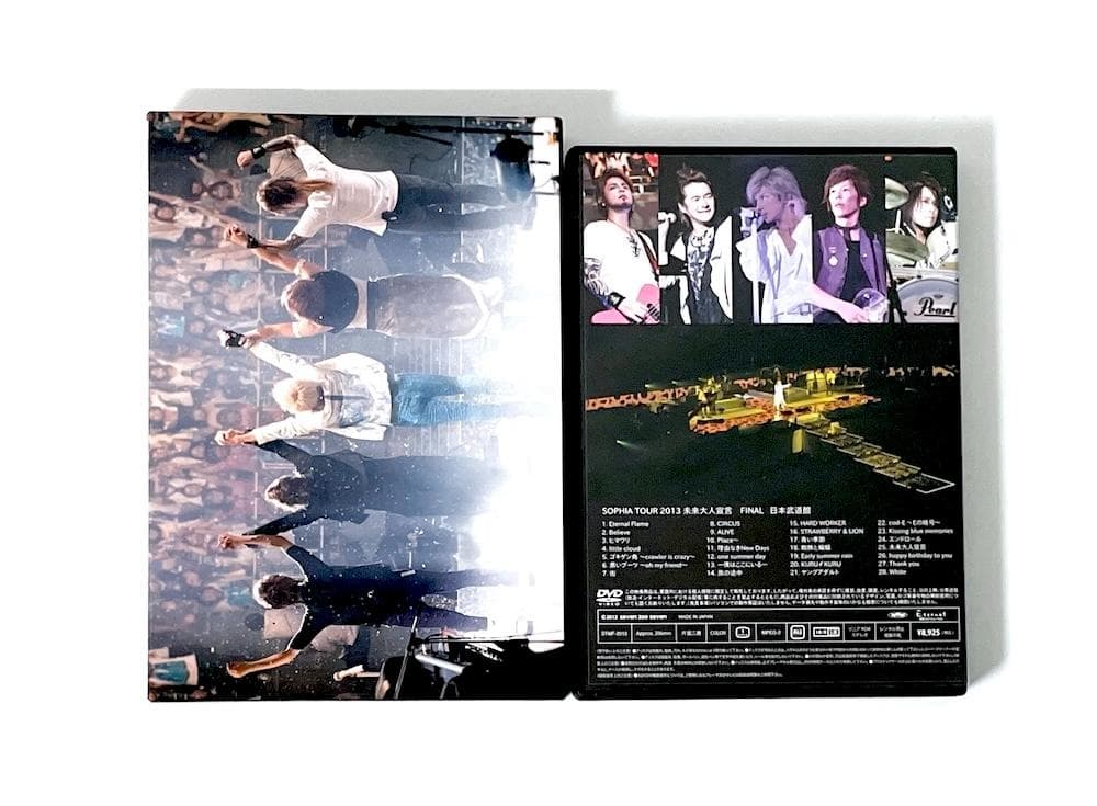 廃盤 DVD SOPHIA TOUR 2013 未来大人宣言ツアーファイナル