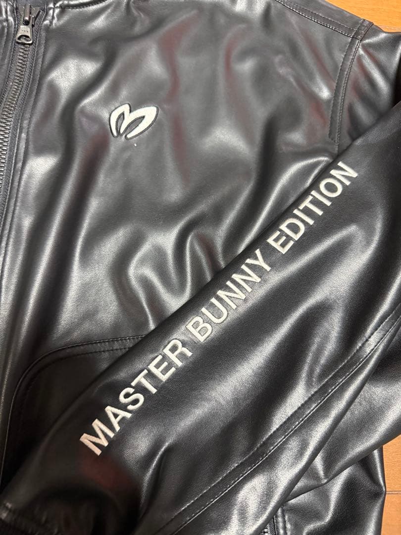 MASTER BUNNY EDITION 超美品　革ジャン黒サイズ4