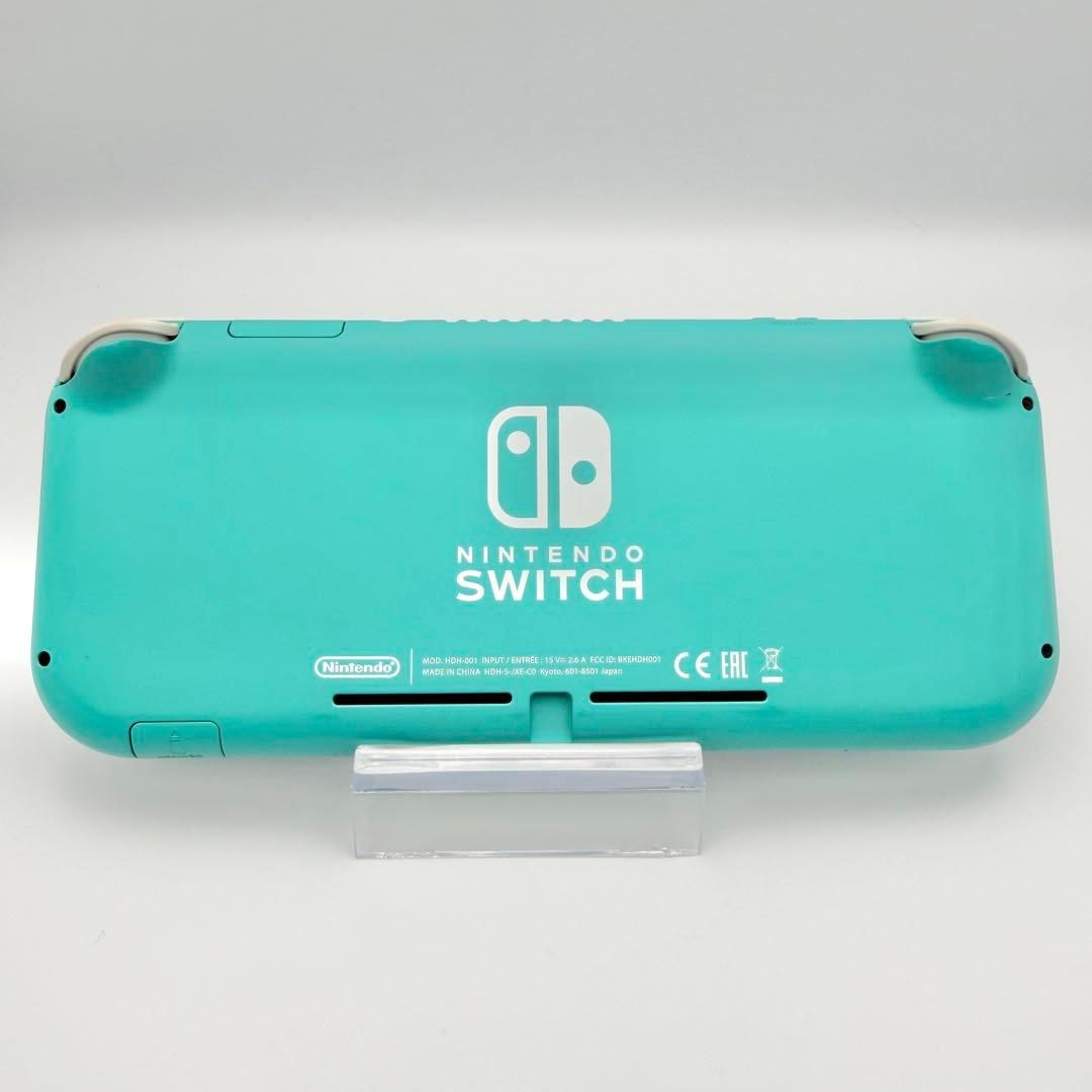 【極美品】Nintendo Switch Lite ターコイズ 箱付 AC付