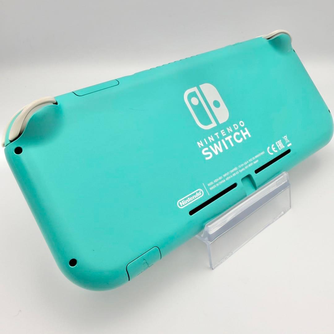 【極美品】Nintendo Switch Lite ターコイズ 箱付 AC付