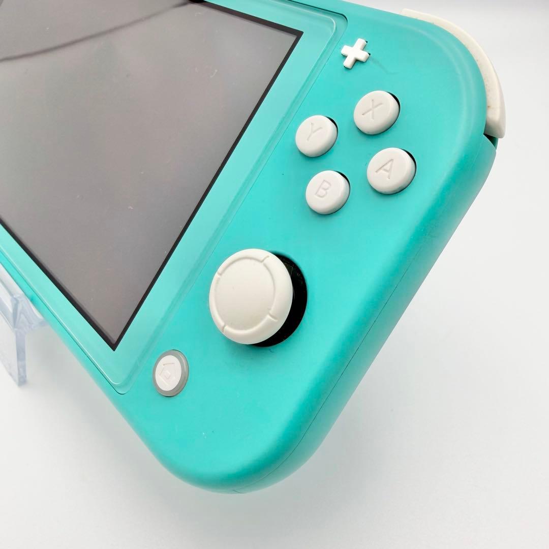 【極美品】Nintendo Switch Lite ターコイズ 箱付 AC付