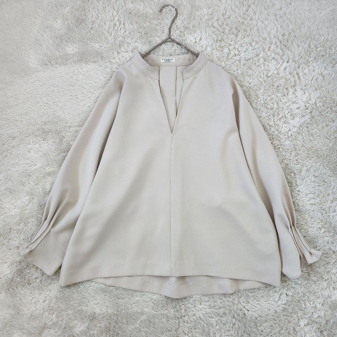 美品✨ヴェルメイユ パー イエナ　ダブルクロスドルマンブラウス　スキッパー