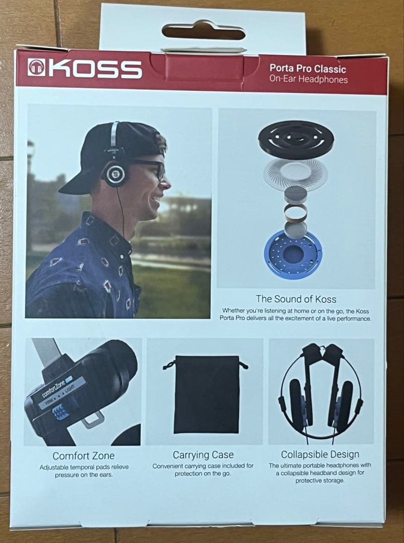 【未使用】KOSS Porta Pro Classic コス 有線ヘッドフォン