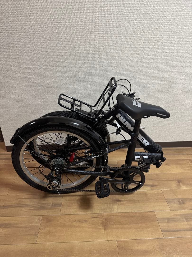【新品】折りたたみ自転車　ハマー　HUMMER ブラック