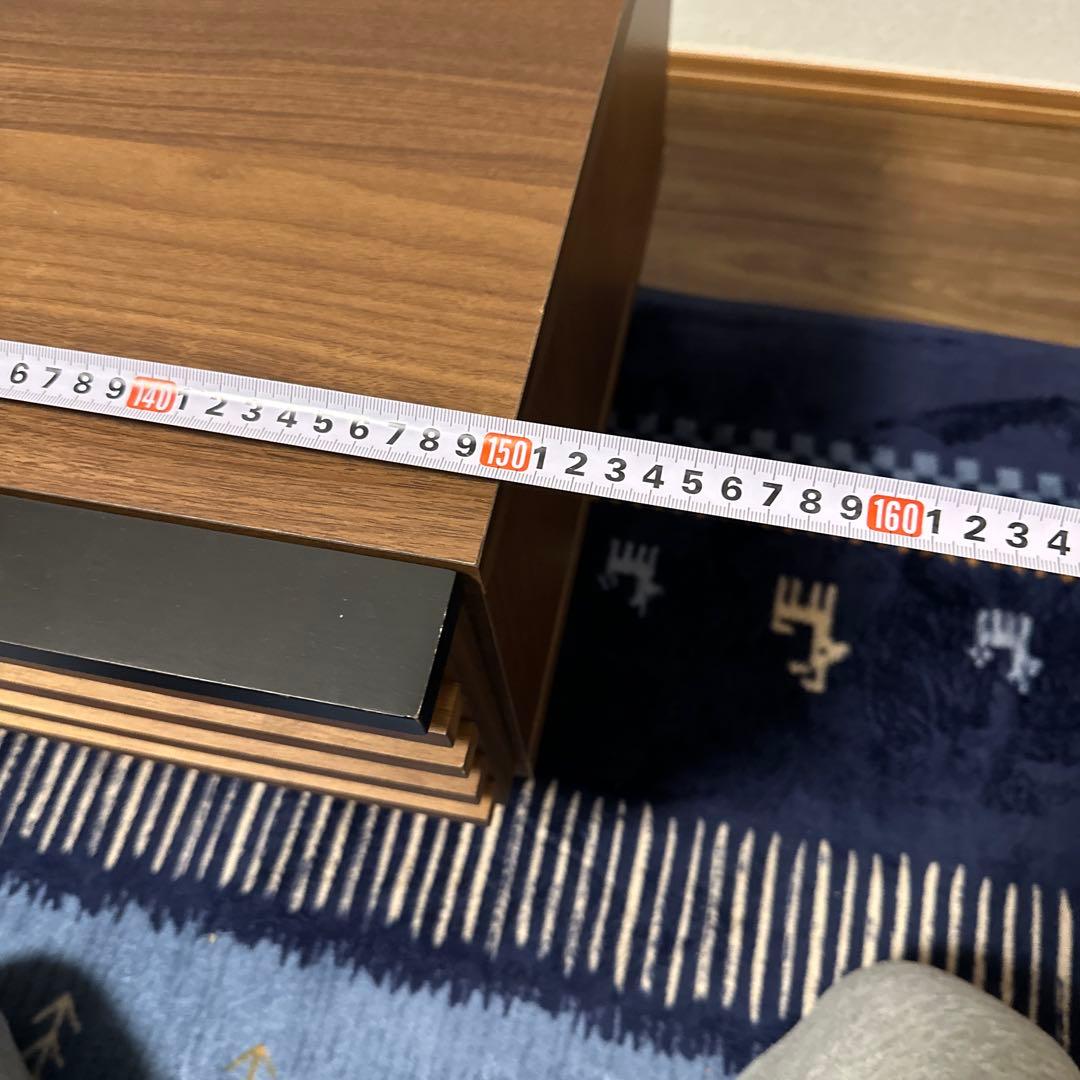 美品モダンデザイン 液晶テレビ台 ダークブラウン使用期間1年弱引取り希望&配達も