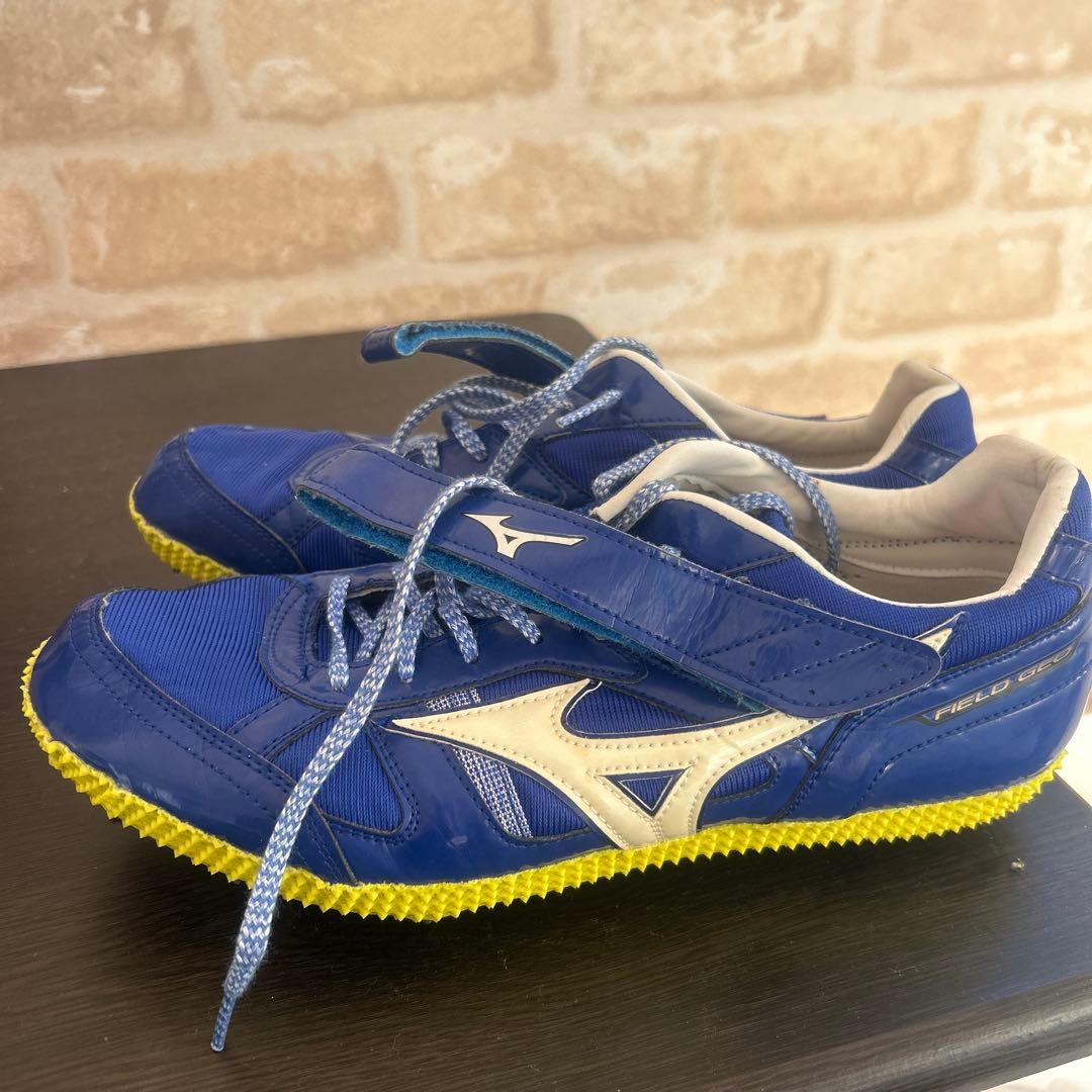 Mizuno FIELD GEAR スパイクシューズ 青/白