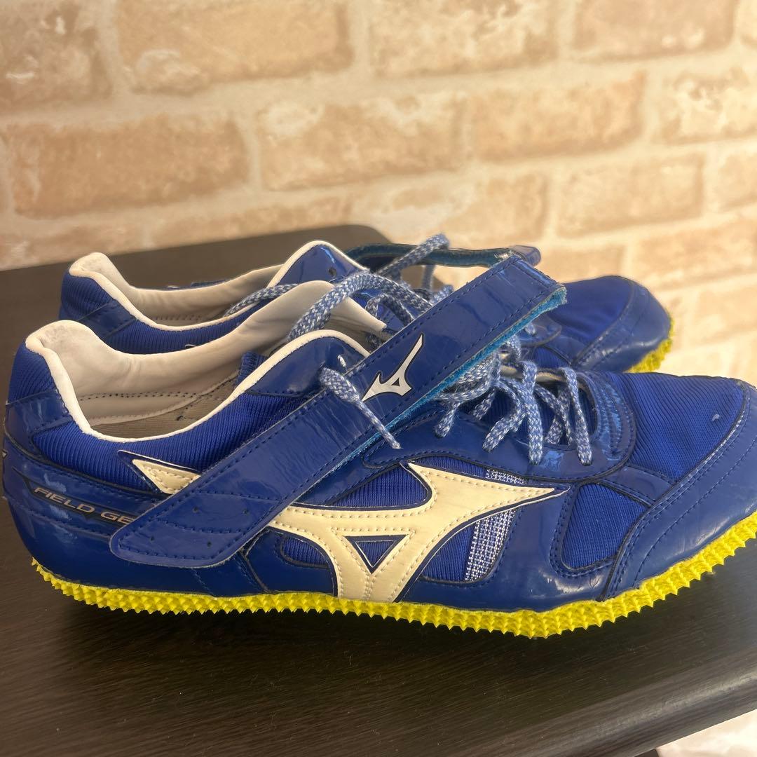 Mizuno FIELD GEAR スパイクシューズ 青/白