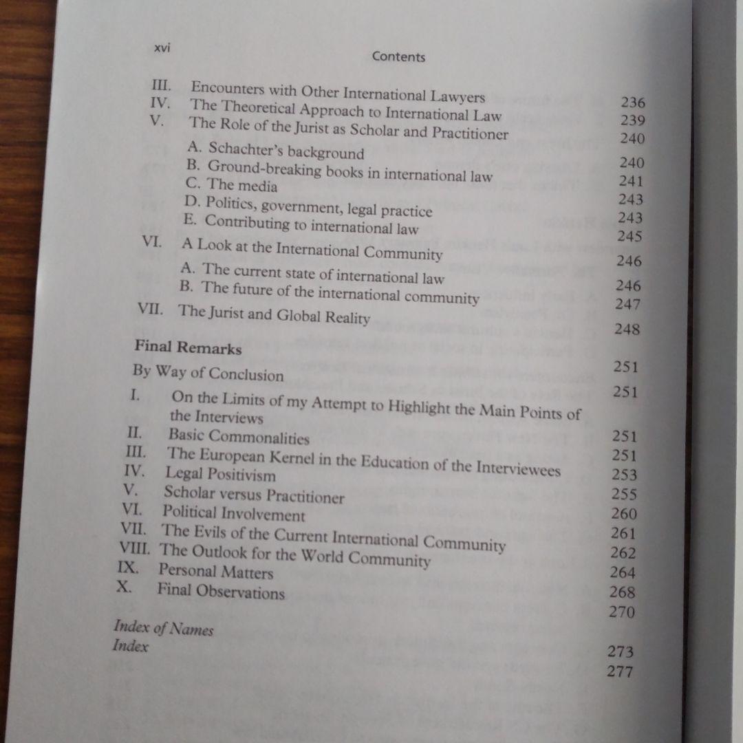 人文 Five Masters of International Law