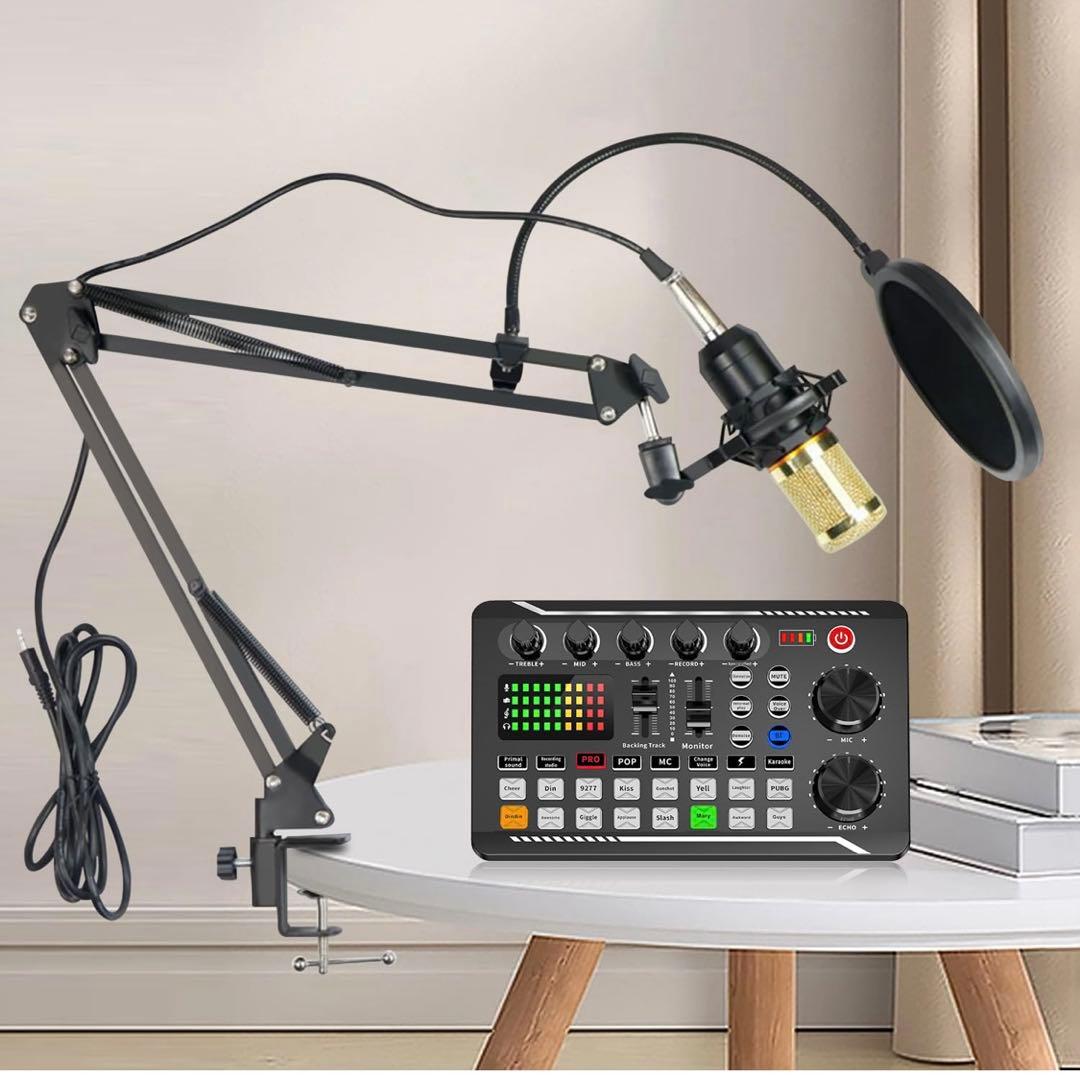 BONKYO カラオケセット家庭用 DJ ミキサー セット F998
