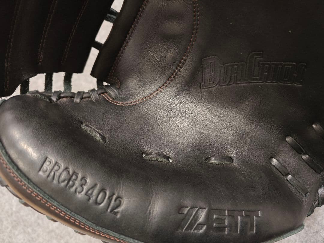 【美品】ZETT軟式キャッチャーミット　黒