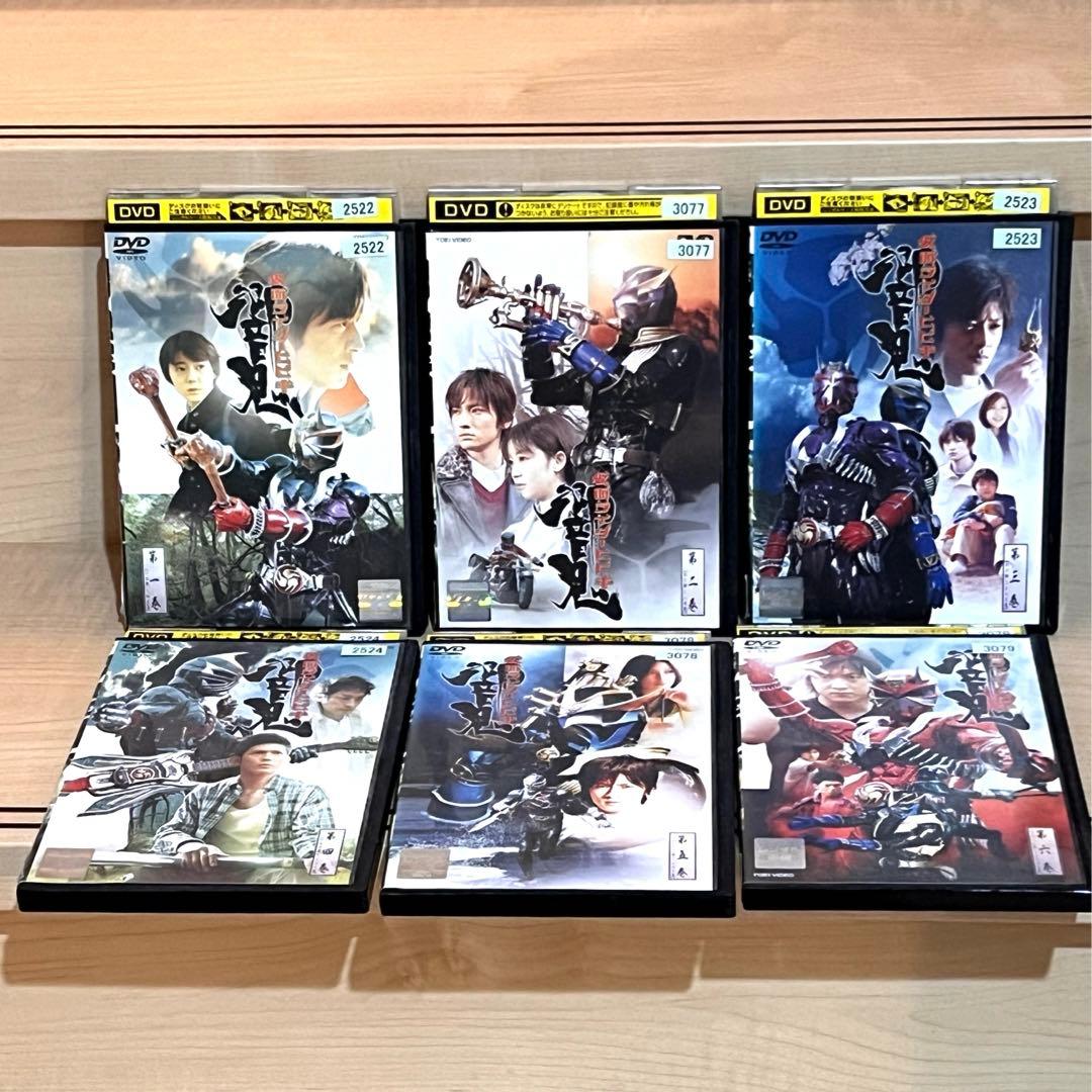特撮　仮面ライダー響鬼DVD全12巻セット