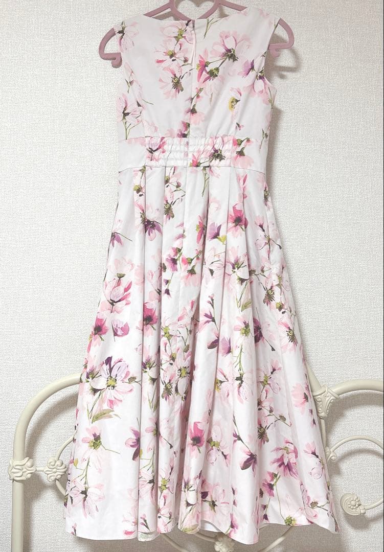 新品♡【洗える・消臭】BLOOMING SPRING TIME ドレス　ピンク系