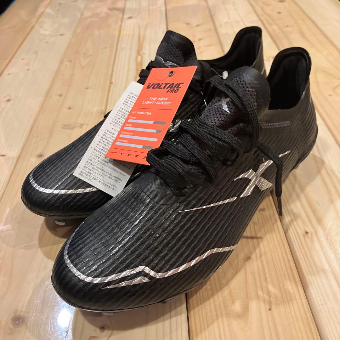 25.5cm XBLADES エックスブレイズ　men's ラグビーシューズ　黒