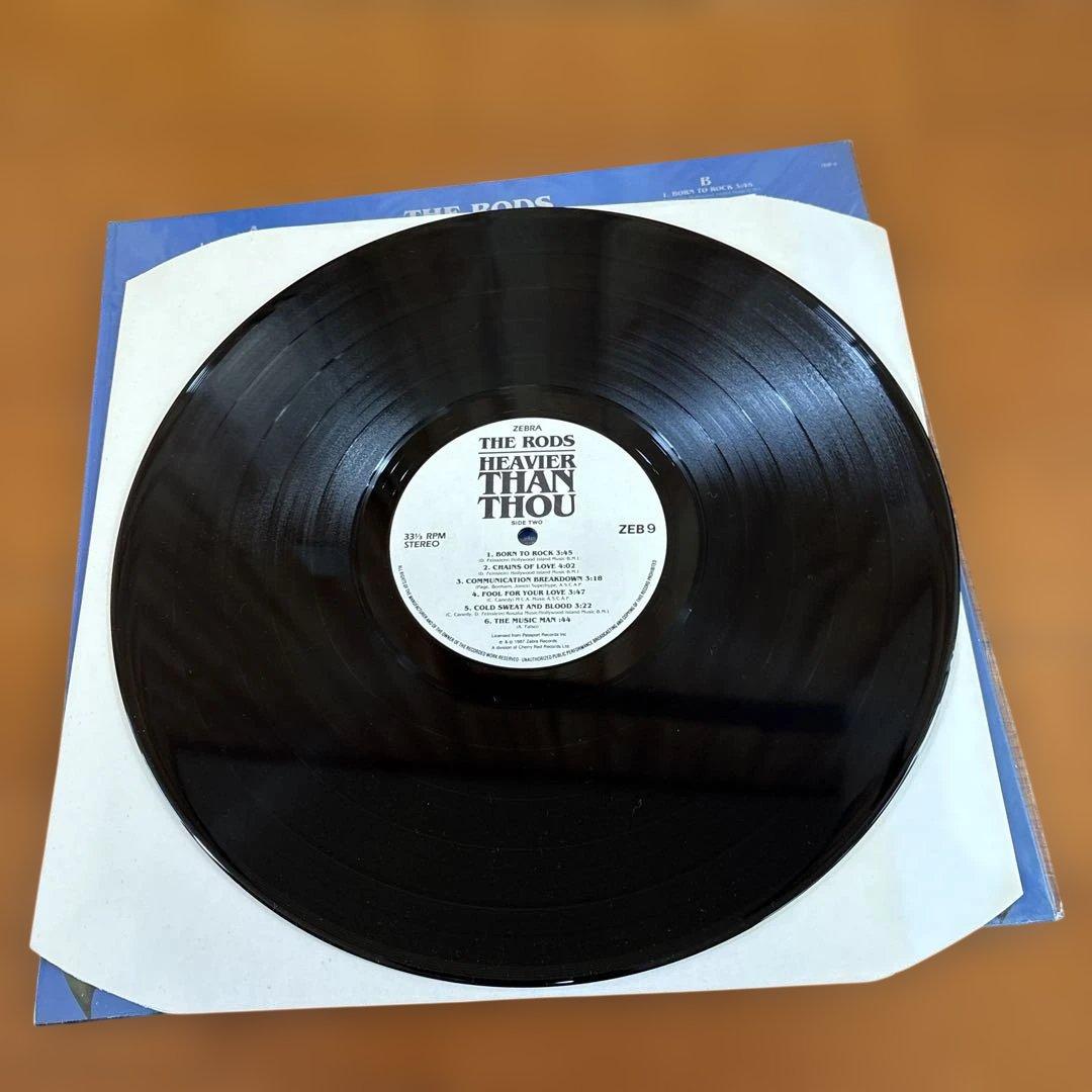 THE RODS ヘヴィメタル　レコード