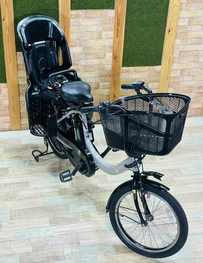 高年式 大容量 重厚フレーム ヤマハ 子供乗せ電動アシスト自転車 H3657