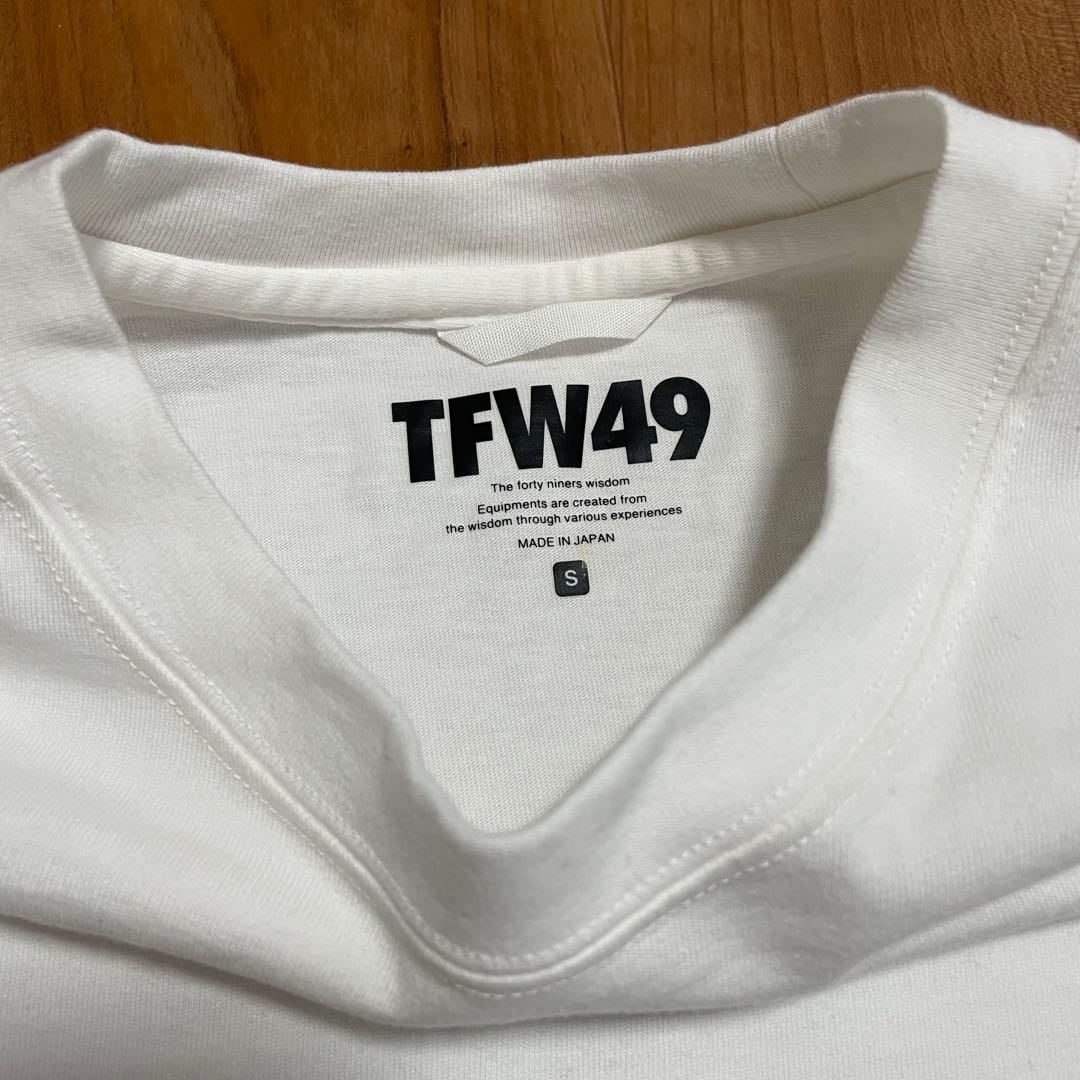 TFW49 Tシャツ　ホワイト　ブラック　S junhashimoto ゴルフ