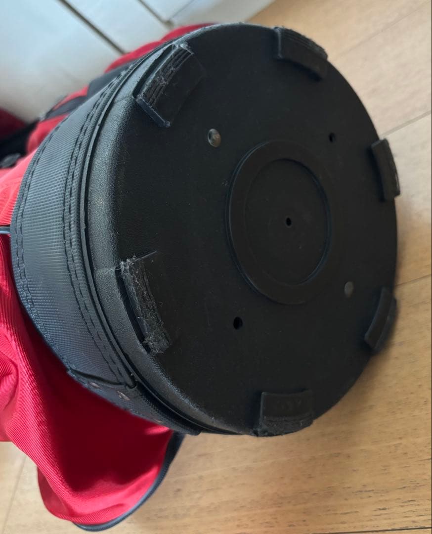 POLO GOLF キャディバッグ 赤　レディース