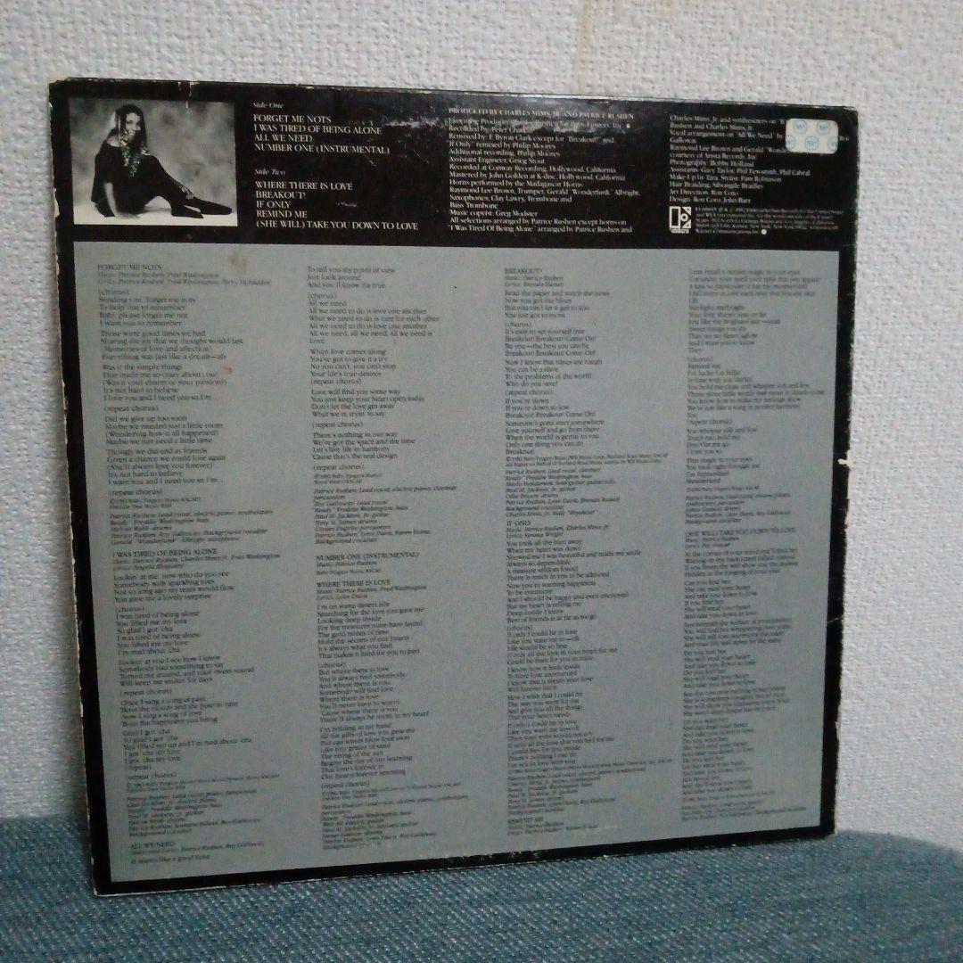 洋楽 patrice rushen/straight from the heart