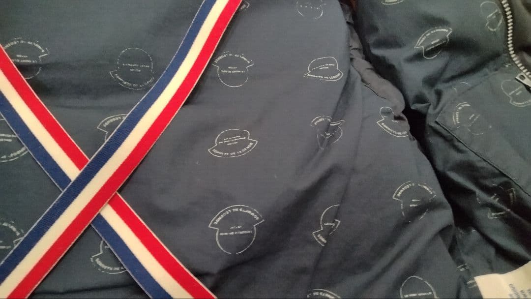 モンクレールV VISVIM ダウンベスト size:1ネイビー