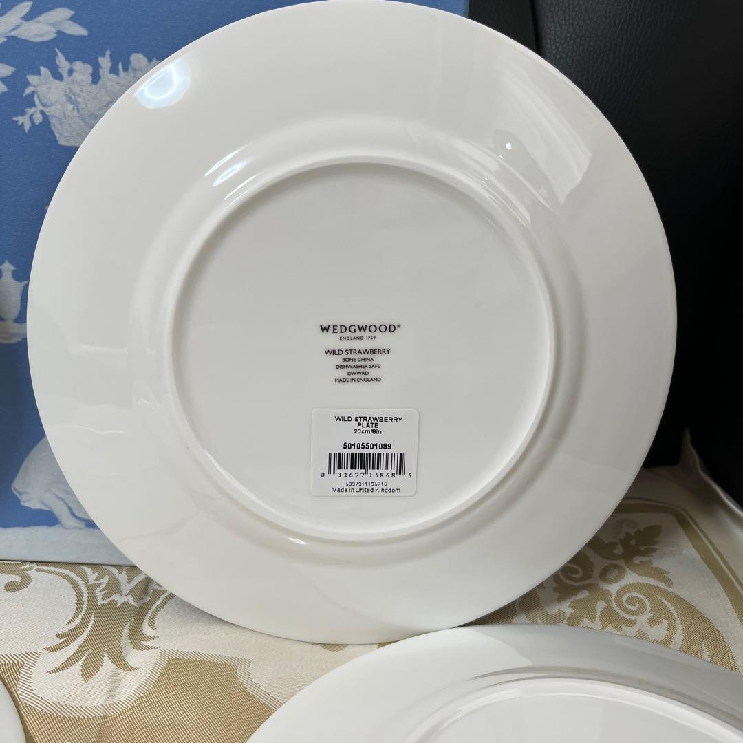 最終価格［新品］ワイルドストロベリー•フルリム　プレート5枚