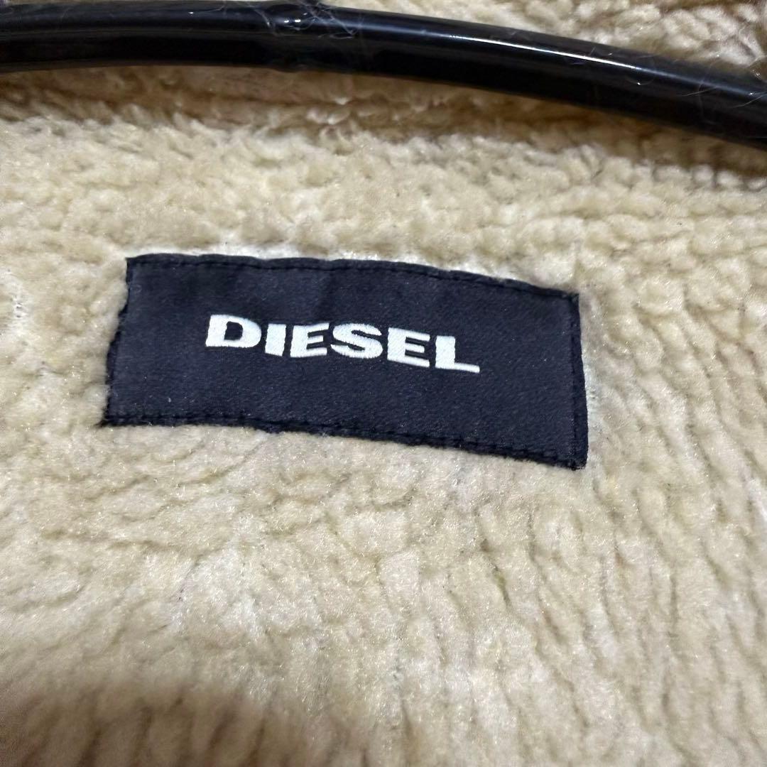 美品　DIESEL 裏ボア インディゴ デニムジャケット　L シェルパ