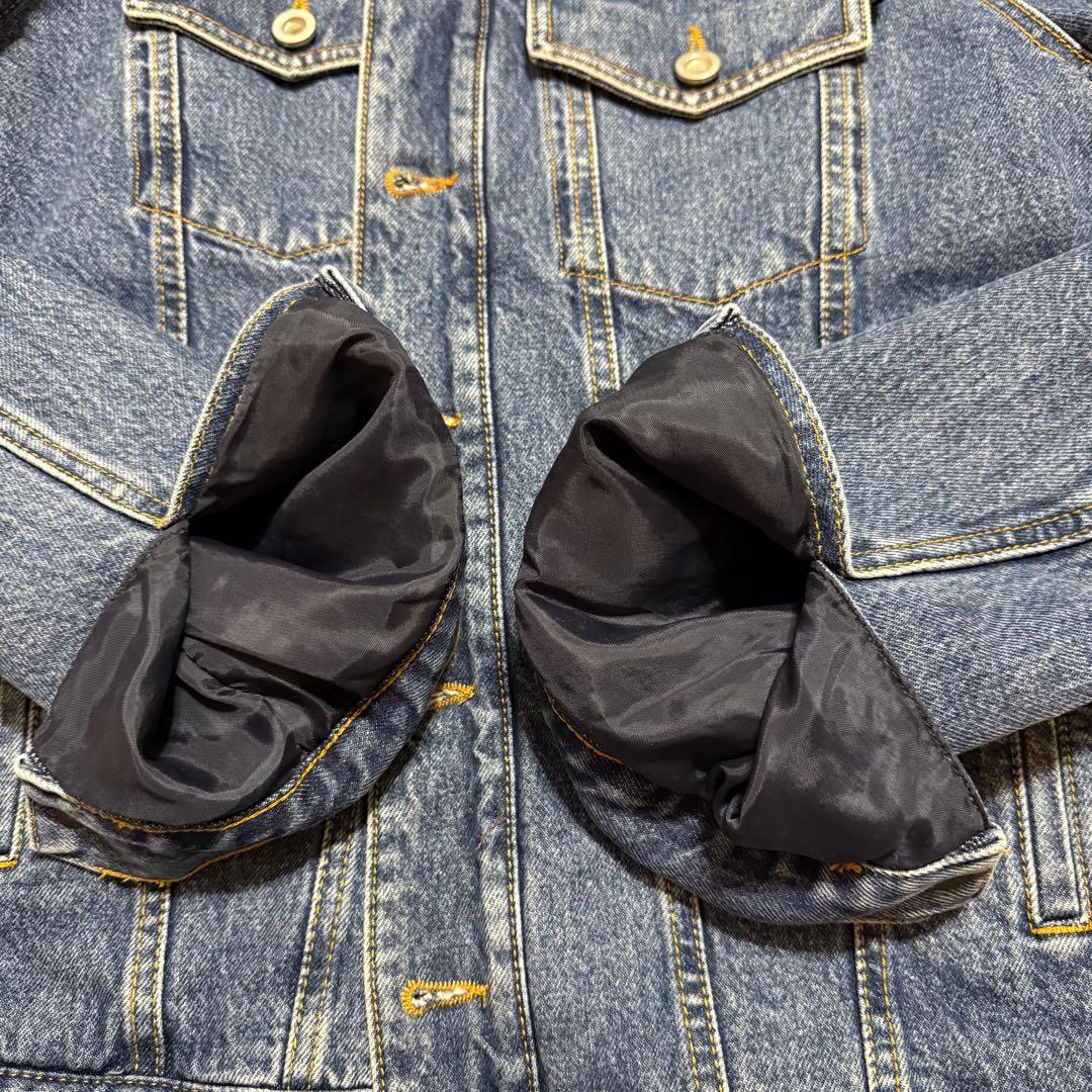 美品　DIESEL 裏ボア インディゴ デニムジャケット　L シェルパ