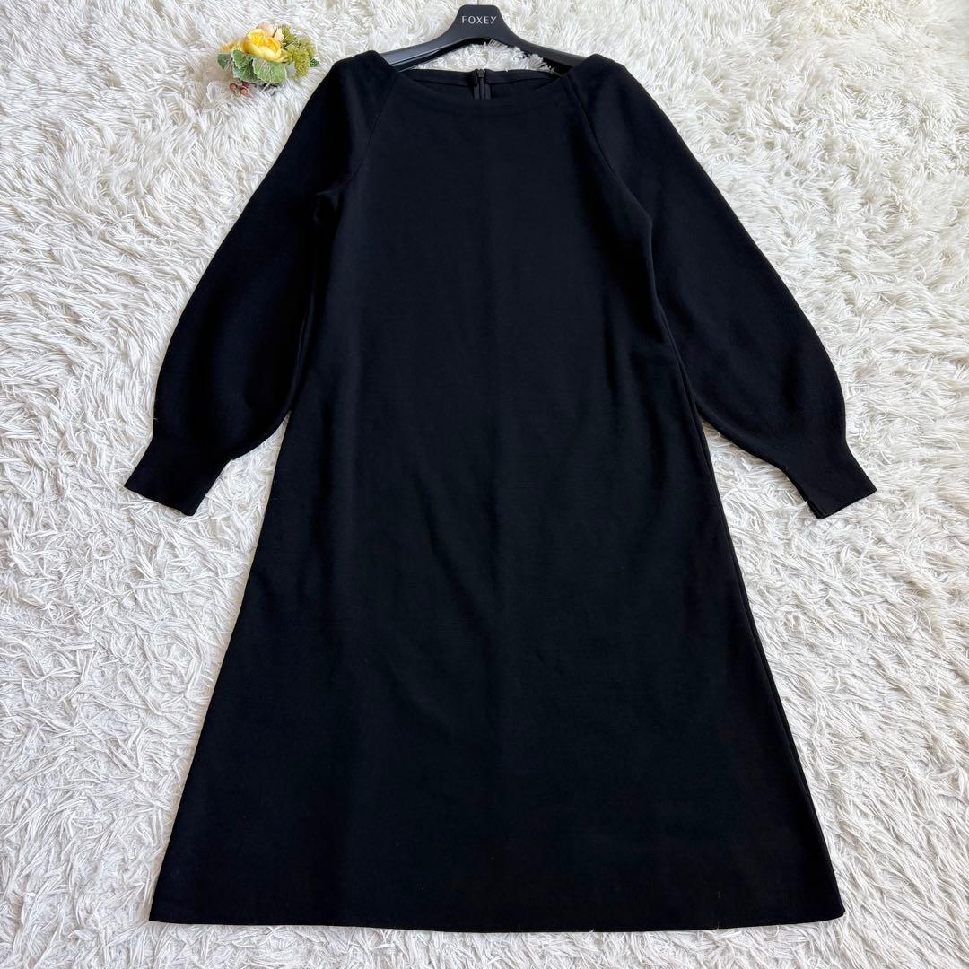 未使用級 13万♡フォクシー ニットドレス レイチェル グレースウール 40