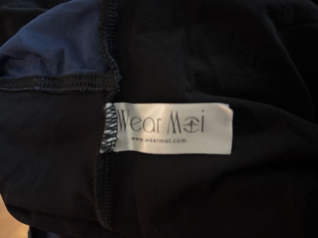 L sizeスカート付きWear moi ウェアモア七分袖レオタード肩出し