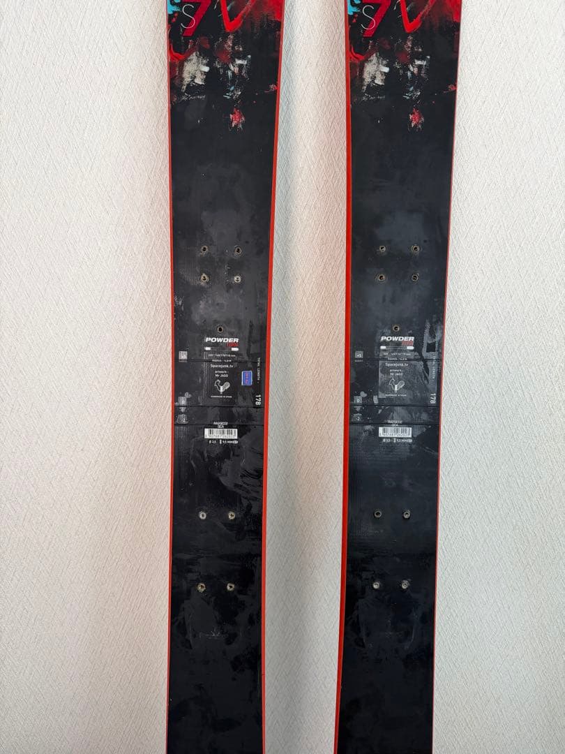 Rossignol S7 スキー 板 ブラック/レッド