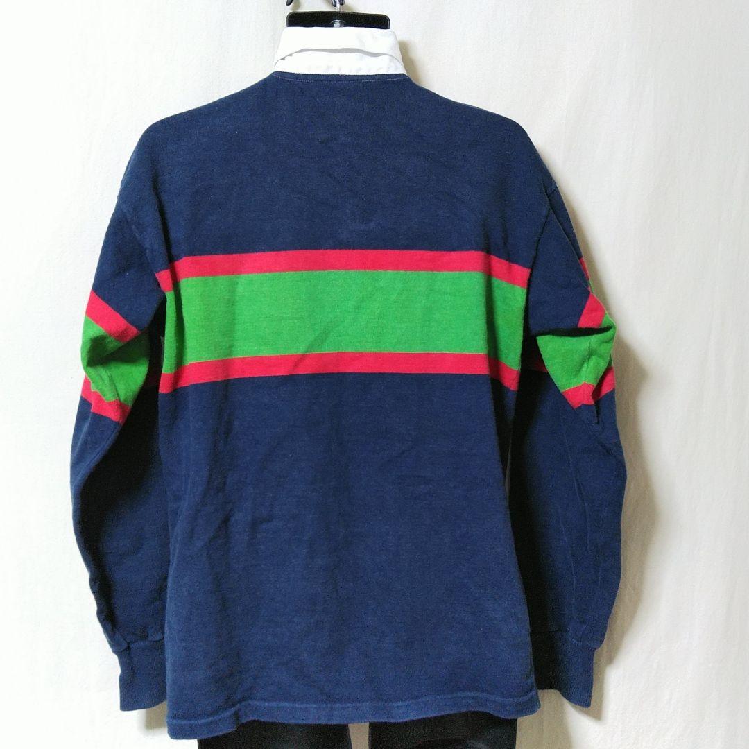 HARDIN KNITWEAR RUGBY ラガーシャツ L 90s vtg