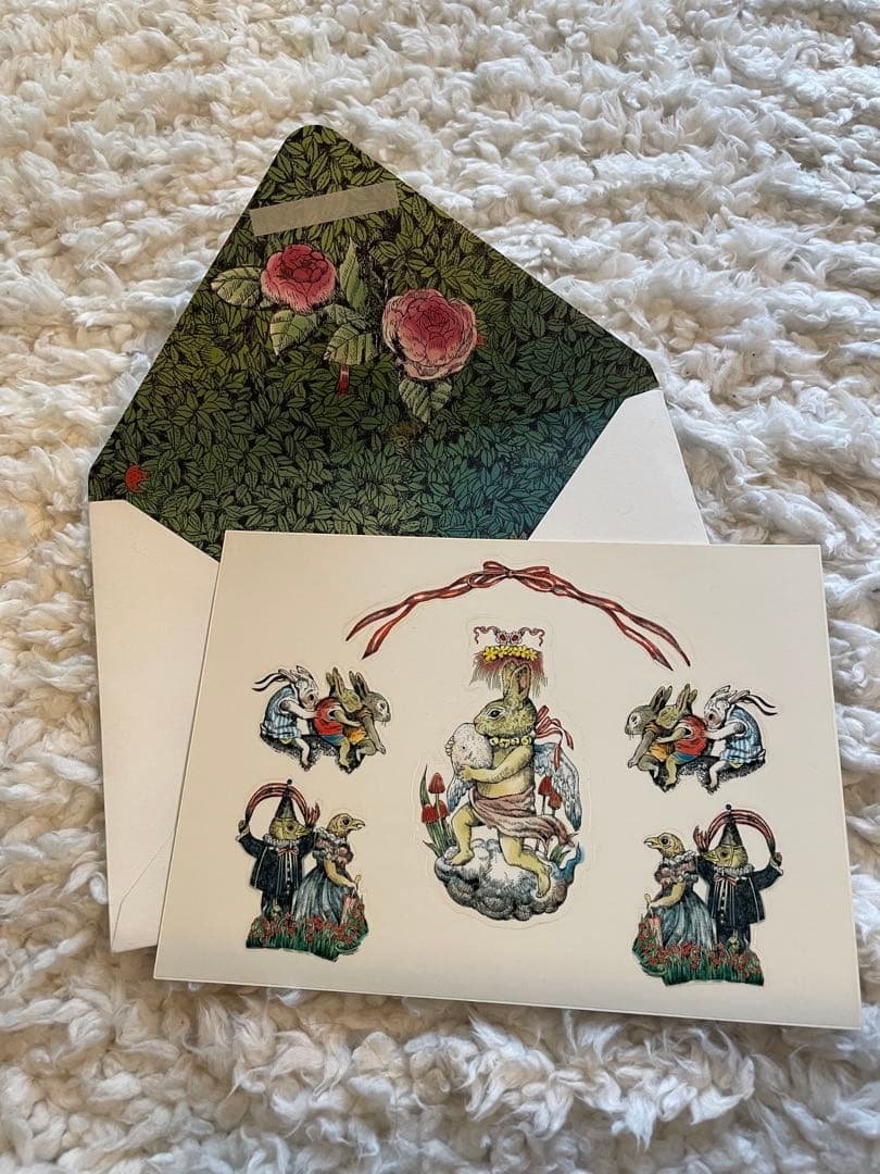 【貴重】GUCCI ヒグチユウコ 初期コラボ ショッパー&ボックス+シール付