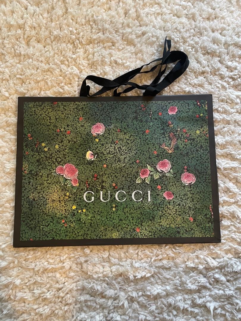 【貴重】GUCCI ヒグチユウコ 初期コラボ ショッパー&ボックス+シール付