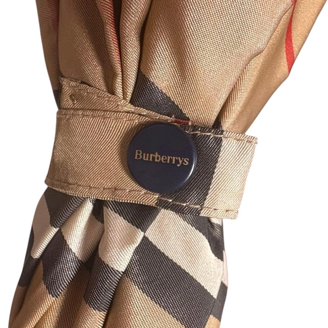 Burberry's☆バーバリーズ☆ノバチェック長傘 雨傘 日よけ 大きめ 人気